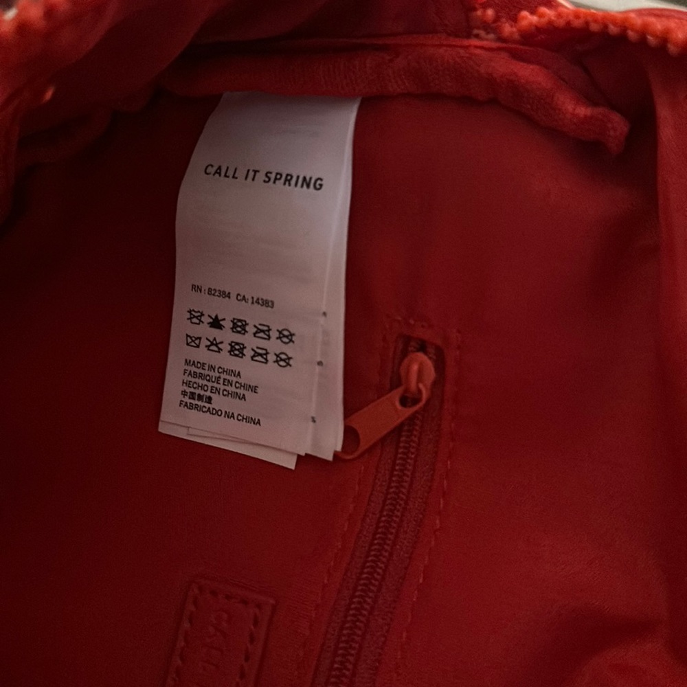 Call It Spring Red Fanny Pack - Picture 3 of 4